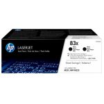 Картридж лазерный оригинальный HP 83X (CF283XD)